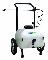 BE Agriease 9 Gallon Pull Behind Spot Sprayer with 12V Rechargeable Battery - 90.710.009